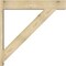 Ekena Millwork Traditional Block Rough Sawn Outlooker, Douglas Fir, 8"W x 44"D x 44"H OUT08X44X44TRA05RDF - alternate 4